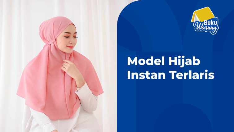 model hijab instan